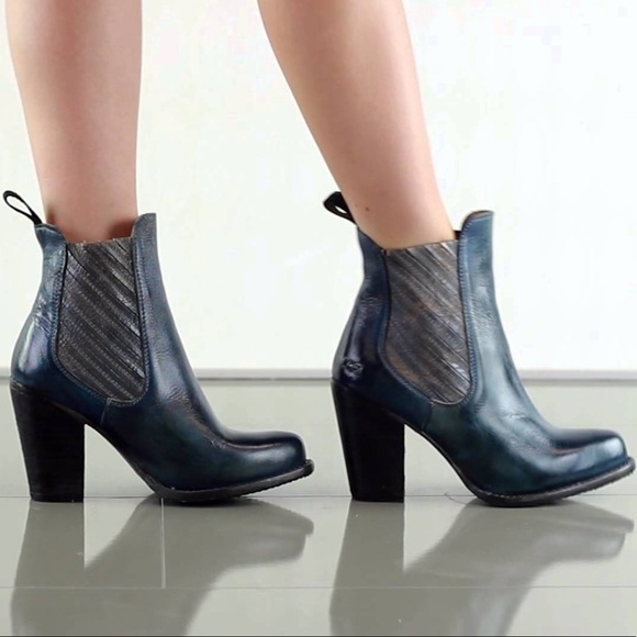 Bed Stu Shoes - Bed|Stu Insight Boot Steel Blue Lux